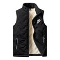 thumbnail image 2 of Chaleco de plumón sin mangas para hombre y mujer, chaqueta cálida y versátil con cuello levantado, novedad de otoño e invierno, 2024, 2 of 5