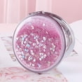 thumbnail image 1 of Magnifying Compact Cosmetic Mirror-deweisn Elegant Compact Pocket Makeup Mirror  Handheld Travel Folding Makeup Mirror, 1 of 6