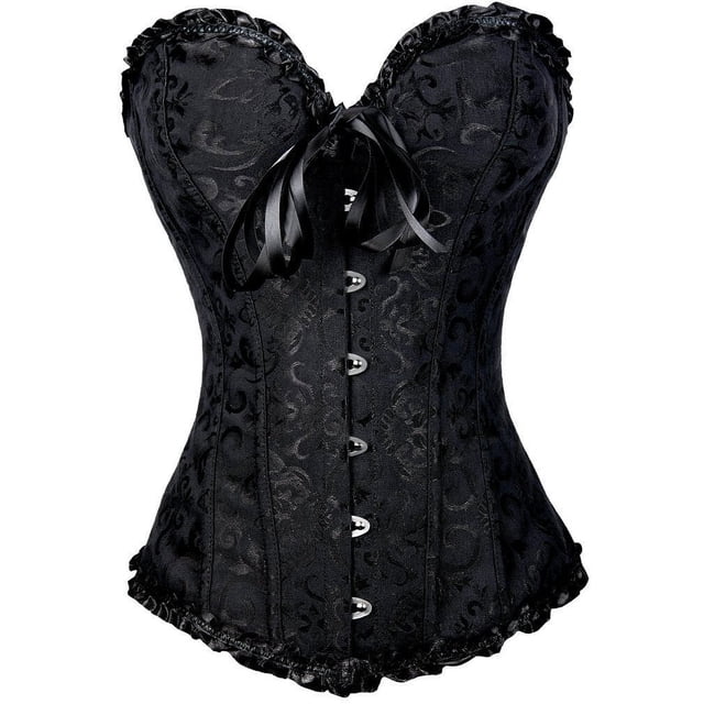 Corsé de pecho completo para mujer, corsé bustier gótico vintage