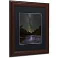 thumbnail image 2 of Trademark Fine Art "River Runs Through" Canvas Art by Michael Blanchette Photography Black Matte, Wood Frame, 2 of 4