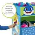 Baby Shark Deluxe 9 Bin Design and Store Toy Organizer by Delta
