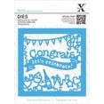 thumbnail image 2 of Xcut Decorative Die, Congratulations Topper, 2 of 2