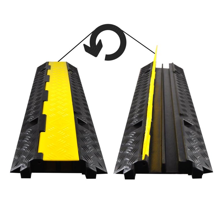 Cable Cover Ramp Safety Tracks – Pyle USA