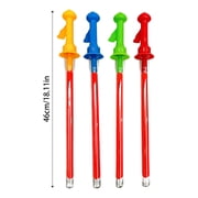 Giant Bubble Wand Bubble Wand Set 18 Inch Big Bubble Wand with 0.7 Oz Giant Bubble Solution Summer Outdoor Toys for Student Random Color 1 Pack