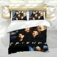 thumbnail image 5 of Friends TV-themed Bed Sheet Set Three Piece Set Comfortable And Skin Friendly Unique Design Home Decor Gifts For Family Friends fans36x75Inches（90cm*190cm）, 5 of 6