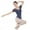 Dark Blue, variant on Winter Sports Clothing Women's Camisole Rhythmic Gymnastics Leotards Dance Ballet Backless Bodysuit