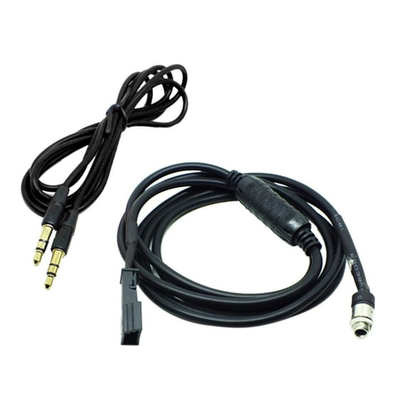 For Auxiliary In Car Female 3.5mm AUX Input Audio Adapter Changer Cable For BM54 E46 E53 X5 for  MP3 Player