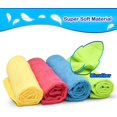 thumbnail image 2 of Microfiber Washable Cleaning Cloths Lint Free Towels for Kitchen, Cars, Windows Ultra Absorbent Super Soft Wash Clothes 12 x 12 Inch, 12 Pack HTOOQ - -, 2 of 7