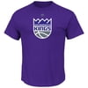 NBA Sacramento Kings Men's Logo II Short Sleeve Basic Tee, Medium, Regal Purple