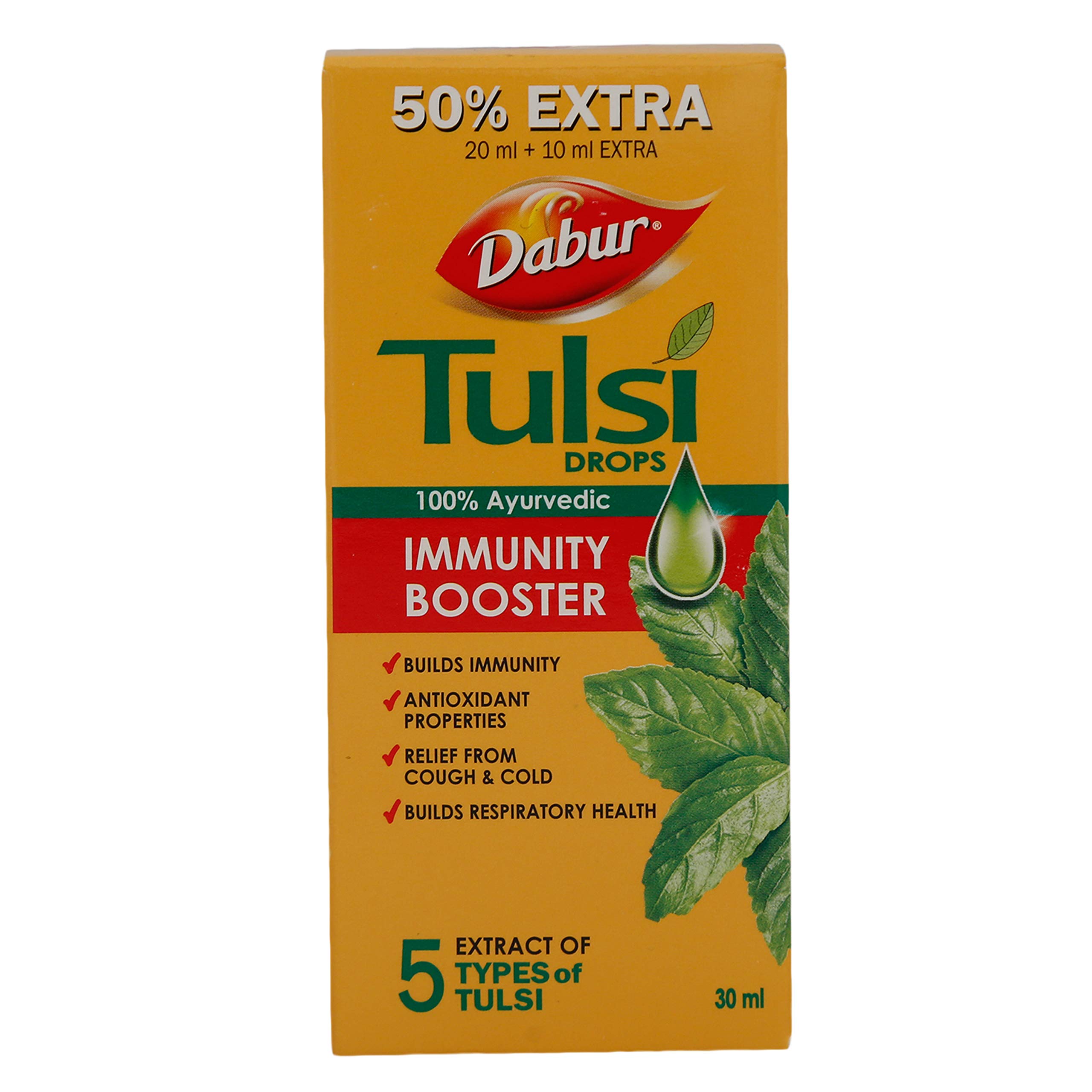 Dabur Ayurvedic Tulsi Drops 30ml (Immunity Booster)