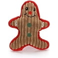 thumbnail image 1 of Jouet pour Chien en Peluche Brun et Rouge, 1 of 5