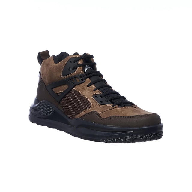 Tenis Hombre Moda Casual Urbano Ligero Cómodo Tipo Piel Café Outdoor Ajuste Agujeta 024C2X cafe 27 Love Clasben 024C2X