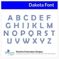 thumbnail image 4 of Threadart Machine Embroidery Design Bundles - Alphabet Sets - Dakota BX Font - Loaded On USB Stick - Over 70 Sets Available, 4 of 4