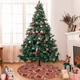 thumbnail image 7 of KLL 36" Christmas Tree Skirt American Football1 Xmas Tree Skirts Mat for New Year Xmas Holiday Party Indoor Outdoor Home Decoration, 7 of 7