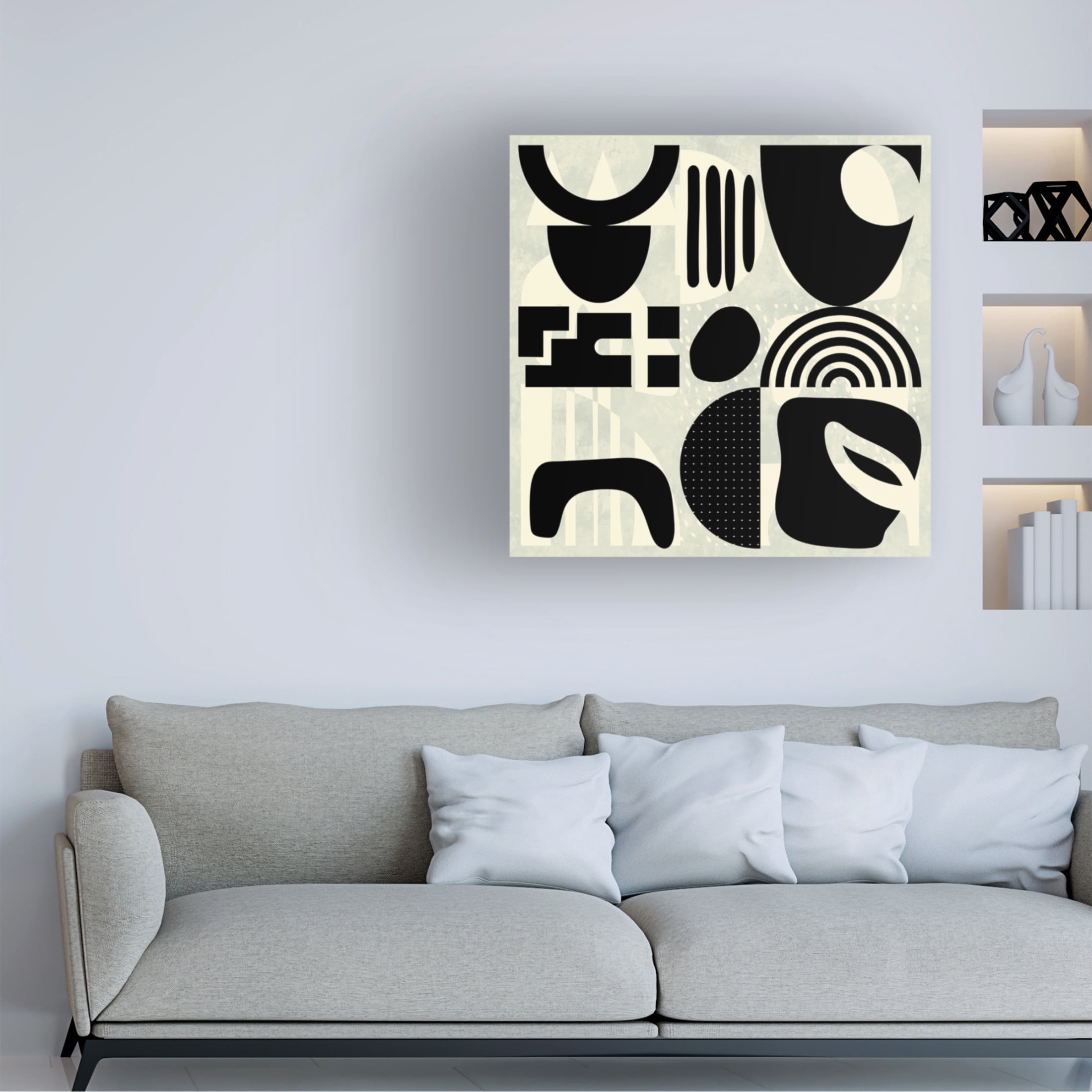 Trademark Fine Art Ana Rut Bre Quadrate Sw1 Canvas Wall Art