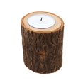 thumbnail image 6 of Natural Tree Stump Wooden Candle Holder Tea Light Holder for Home Dinner Wedding Birthday Party Decoration , 6x7cm, 6 of 7