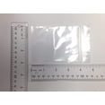 thumbnail image 6 of Clear Plastic Reusable ZIPLOCK Bags - Bulk Pack of 100 3" x 4" 2 mil Thick Strong & Durable Poly Baggies with Resealable Zip Top Lock for Travel, Storage, Packaging & Shipping., 6 of 7