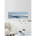 thumbnail image 6 of "Ultimate Blue Waves" Painting Print on Wrapped Canvas, 6 of 7