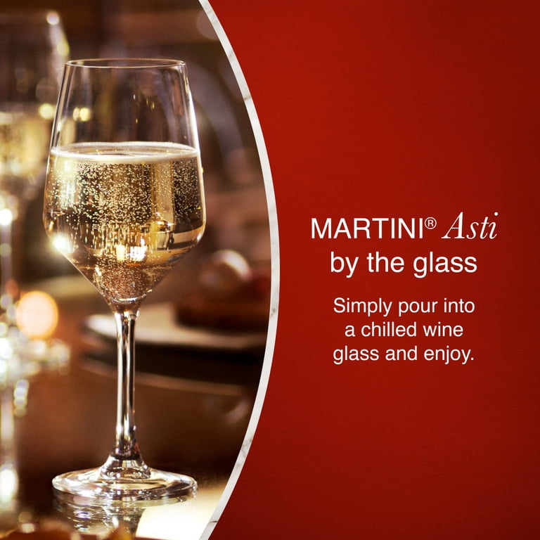 Martini & Rossi Asti Sparkling Wine Italy, 750 ml Bottle, 7.5% ABV