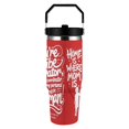 thumbnail image 2 of NewJum Gifts for Mom from Daughter Son, 30oz Insulated Tumbler with Handle, Mothers Day Stainless Steel Travel Mug for Mom - Leakproof, Sweatproof, Durable Cup for Home, Office, Commuting, Red, 2 of 8