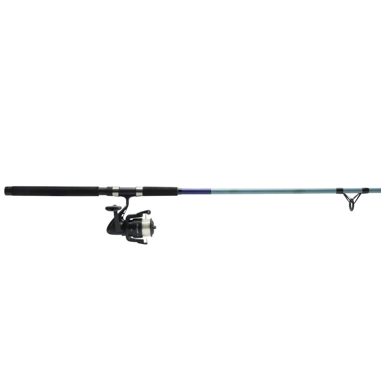 Shakespeare Catch More Fish 3 Spinning Fishing Combo Kit, Salmon