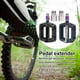 thumbnail image 4 of Eigraketly 1 par de extensores de pedales para bicicleta, pernos de reparación extendidos, espaciador plateado Type3 NO3 Eigraketly OD022071-02, 4 of 6