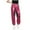 Hot Pink, variant on Mgmyaa Kids Shiny Straight Leg Pants Elastic Waist Performance Joggers Stretch Fit for 3-16 Years Old