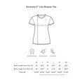thumbnail image 2 of Expert Brand Women's Airstretch Lite Breeze Tee T-Shirt, Heather Black, Small, 2 of 5