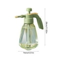 thumbnail image 3 of Xecvkr Pneumatic Watering Can 1.5L Household Pressure Spray Bottle Adjustable Mist Stream Transparent Garden Flower High Capacity Plastic Green Yellow 1Pc, 3 of 6