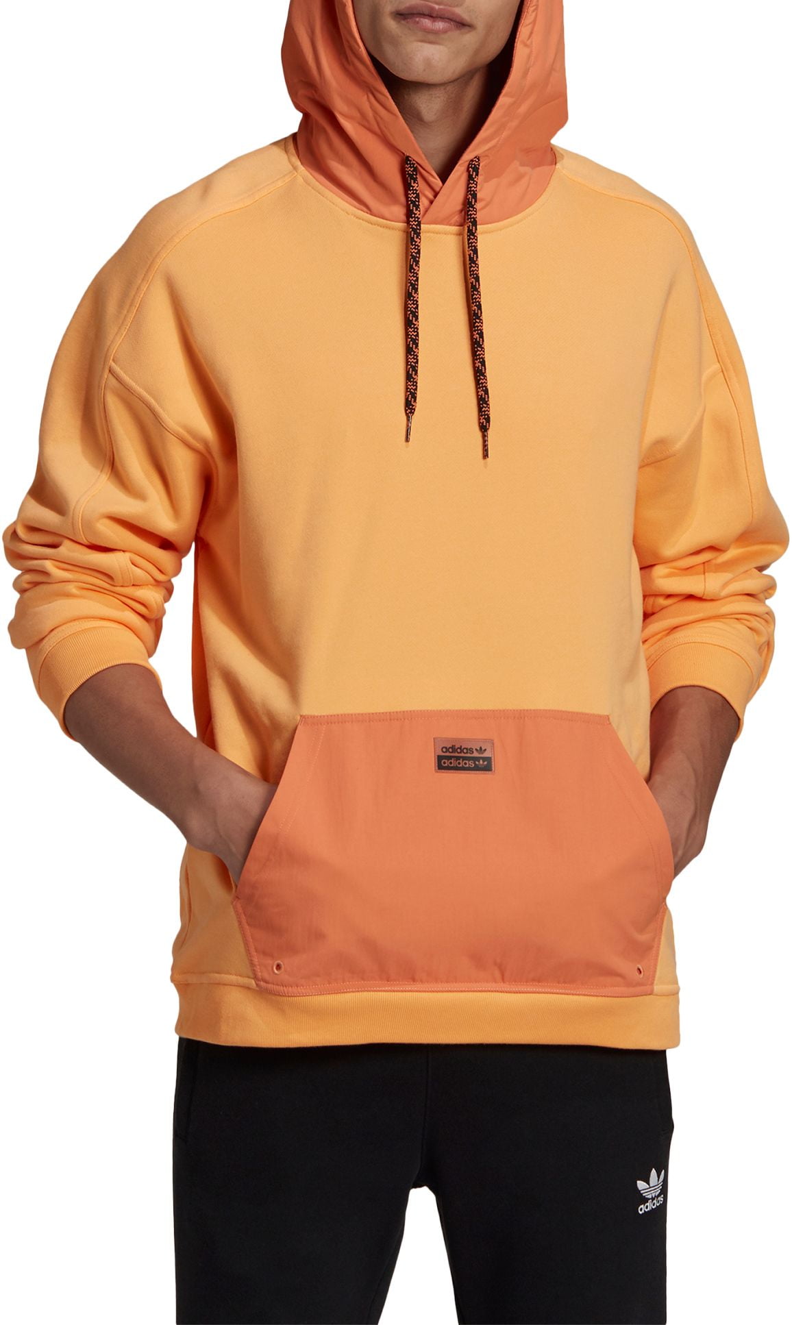 vest At interagere bredde adidas Originals Men's Utility Hoodie, Orange, M - Walmart.com