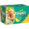 Pampers - Baby Dry Diapers (sizes newborn, 1/2, 3, 4, 5, 6)
