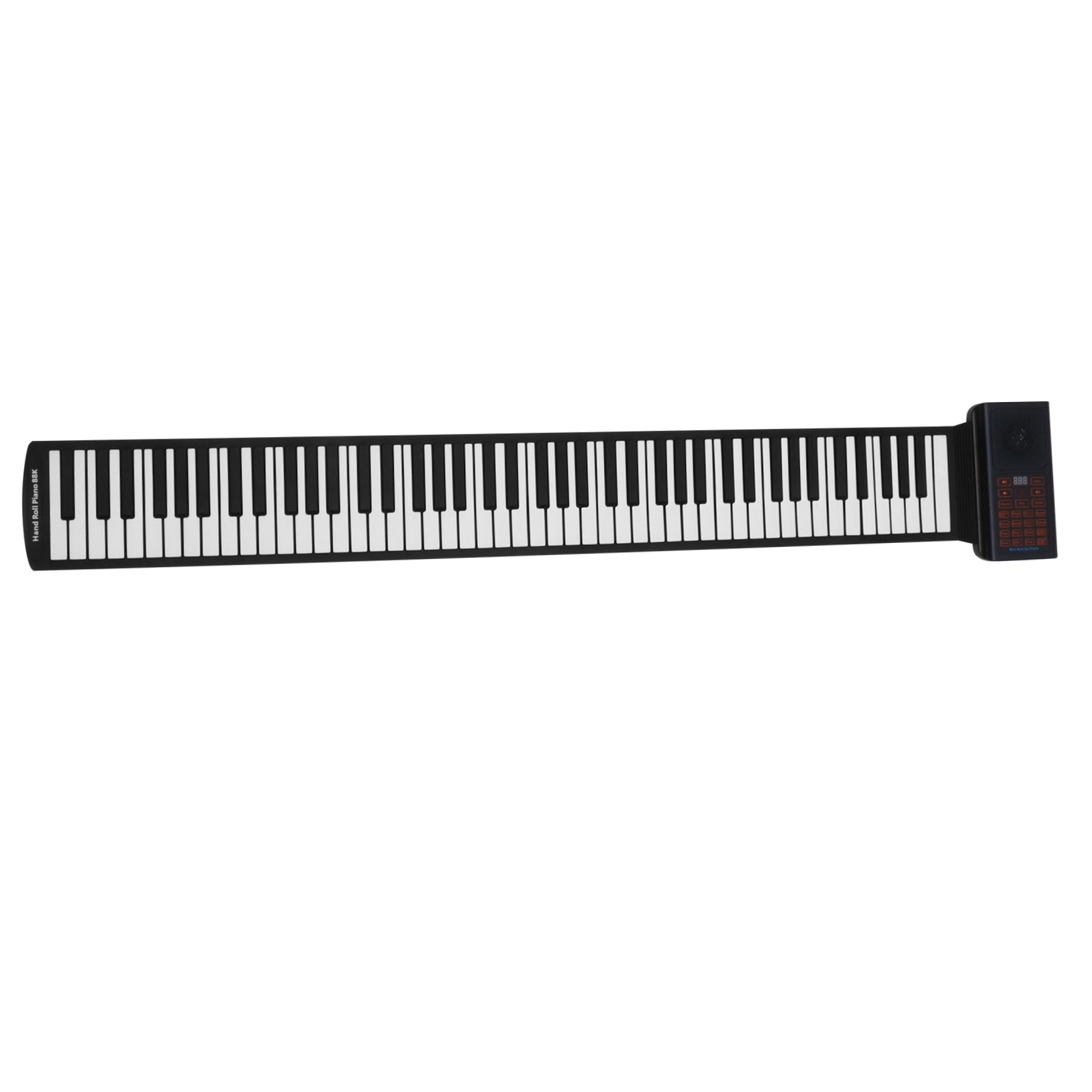 ULTNICE Built-in Rhythms Keys Portable Piano Black Silicone 1Pack for Entertainment