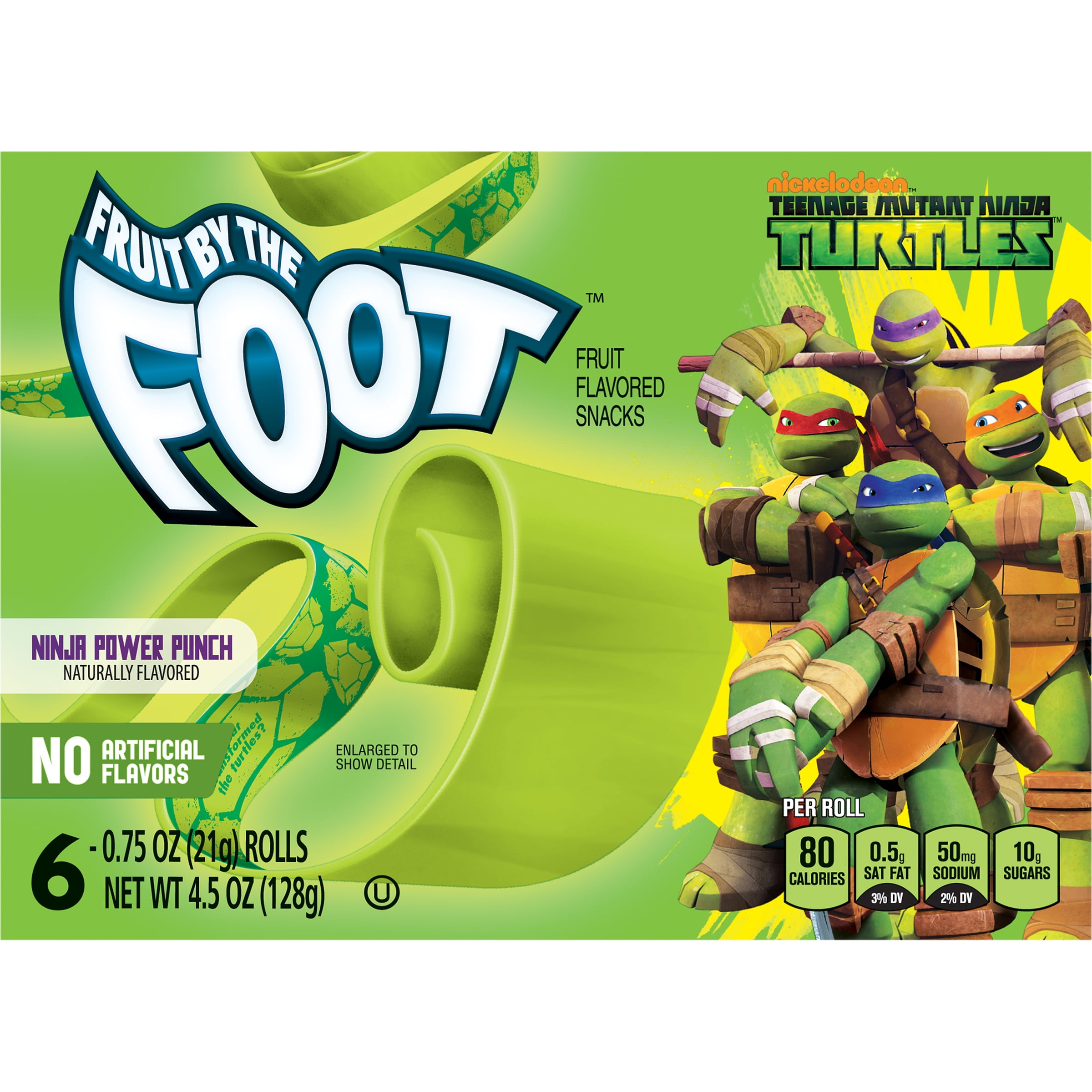 Betty Crocker Fruit Snack Value Pack, Ninja Turtles