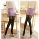 thumbnail image 3 of Chalier Medias altas hasta el muslo para mujer con lazo de encaje sobre la rodilla calcetines de seda para vestir regalos diarios, 3 of 5