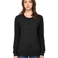 thumbnail image 3 of Made by Johnny Women's Keep It Classic Round Cardigan M BLACK, 3 of 6