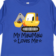 thumbnail image 4 of Inktastic My Mawmaw Loves Me Grandson Truck Boys Long Sleeve Toddler T-Shirt, 4 of 5