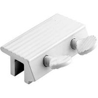 Window Locks Product Image Prime Line U9807 2 White Aluminum Double Thumb Sliding Window Lock