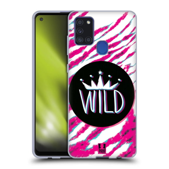 Head Case Designs Tie Dye Mix Wild Soft Gel Case Compatible with Samsung Galaxy A21s (2020)