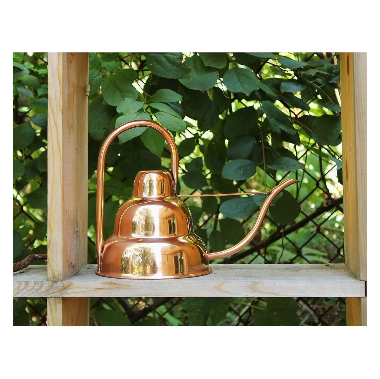 Deco Copper Watering Can, Copper, 1 Quart