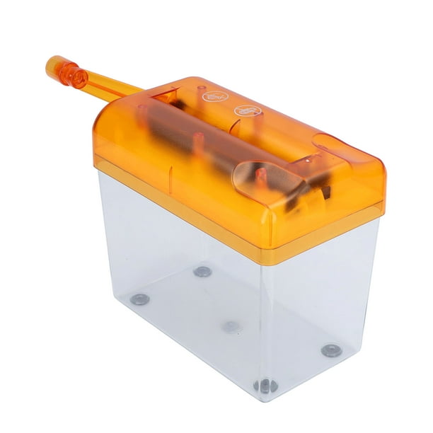 Trituradoras Para Oficina en Casa, Triturador de Papel de Estructa Compacta Manual Trituradore de Mano Portátil Operación Simple Mini Mácina de Corte de Papel Para