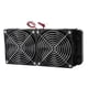 thumbnail image 2 of Radiador de fila de calor del enfriador de refrigeración por agua de la CPU del ordenador de 240MM con ventilador Dual de 18 tubos, 2 of 5