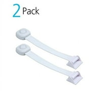 Safety 1st OutSmart Toilet Lock 2pk, White, Toddler
