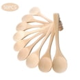 thumbnail image 1 of CNKOO 50pcs Small Wooden Spoons Mini Honey SpoonsKitchen Teaspoon Seasoning Spoons for Coffee Oil Tea Sugar, 1 of 8
