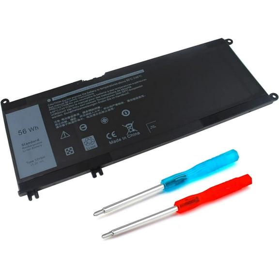 56WH 33YDH Laptop Battery for Dell Inspiron 17 7000 Series 7779 7778 7786 7773 2-in-1 15 7577 G3 3579 3779 G5 5587 G7