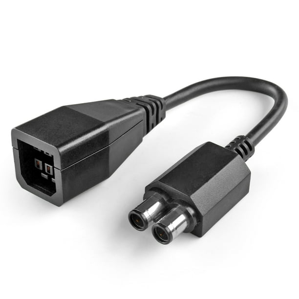 Xbox 360 To Xbox 360 Slim 2 Port Power Supply Converter Ac Adapter Transfer Cable Walmart Com Walmart Com