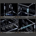 thumbnail image 3 of Acrylic Jumping Spider Enclosure, Transparent Reptile Terrarium Enclosure, Small Reptiles Habitat Tank Breeding Box for Tarantula Insect Snake Lizard, 3 of 8