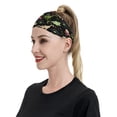 thumbnail image 6 of Yiaed Cute Dinosaurs Print Sports Headbands,Moisture Wicking Workout Headband, Sweatband Headbands for Running,Cycling for Women and Men, 6 of 8