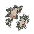 thumbnail image 1 of 2x Wedding Arch Flowers Sunflowers Decor Rustic for Backdrop Door Party purple orange, 1 of 9