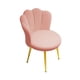 thumbnail image 2 of Silla de tocador, muebles de sala de estar, silla decorativa de lujo ligera con patas doradas, asiento tapizado para dormitorio, vestidor y salón Rosa, 2 of 8
