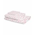 thumbnail image 2 of Pink Spring Floral Towel Set of 3, Soft Microfiber Bath Towels, Hand Towel, Washcloths, Elegant Watercolor Summer Botanical Quick-Dry Absorbent Towels for Bathroom Kitchen Hotel Beach Gym Spa, 2 of 7